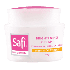 Safi White Natural Brightening Cream Strawberry Lemon Extract 45 gr